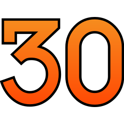 número 30 Ícone