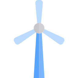 Eolic energy icon