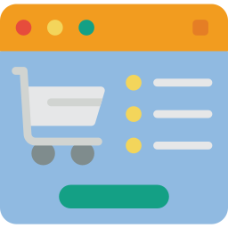 Online shop icon