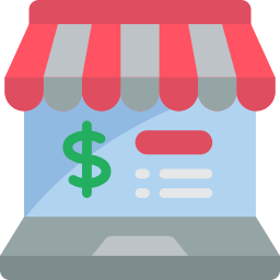 Online shop icon