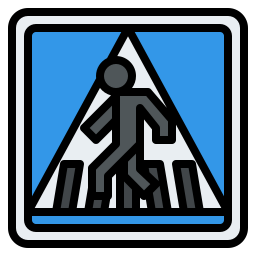 пешеходный переход иконка