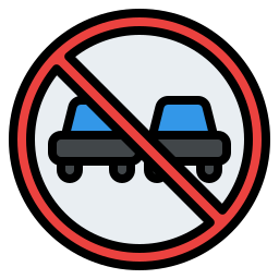 No overtaking icon