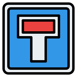 통과 도로 없음 icon