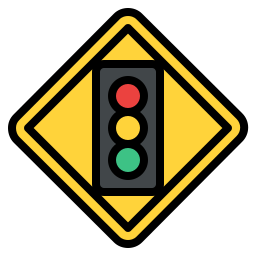 Traffic light icon