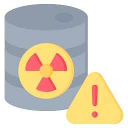 Hazardous material icon