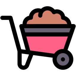 Wheelbarrow icon