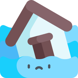 overstroming icoon