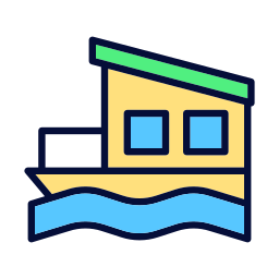 House boat icon