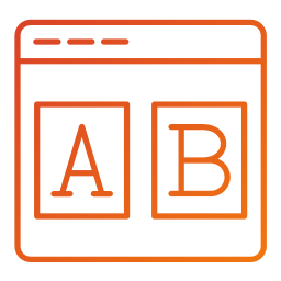 Ab testing icon