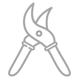 Pruning shears icon