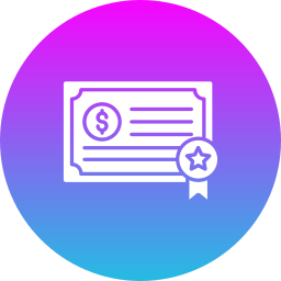 Certificate icon