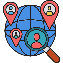 Globe network icon