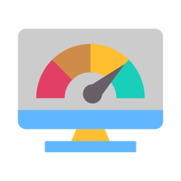 Optimization analysis icon