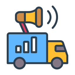 Vehicle advertising icon