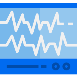 elektrocardiogram icoon