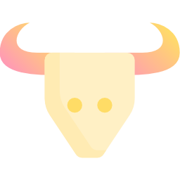 Череп коровы иконка