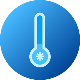temperatura fredda icona