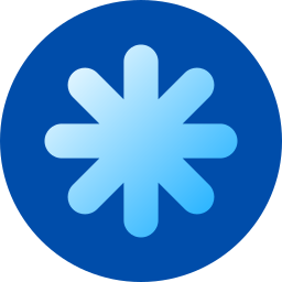 Ice flake icon