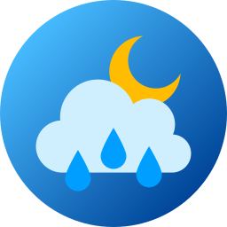 regnerische nacht icon