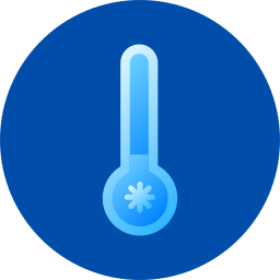 koude temperatuur icoon