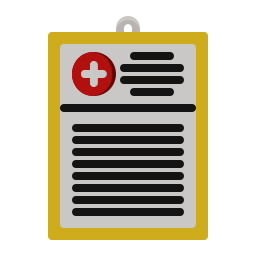 Medical record icon