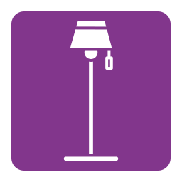 decorazione della lampada icona