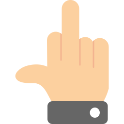 mittelfinger icon