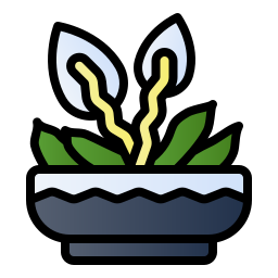 Peace lily icon