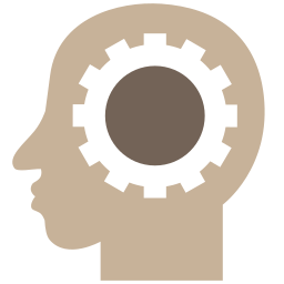 Engineering thinking icon