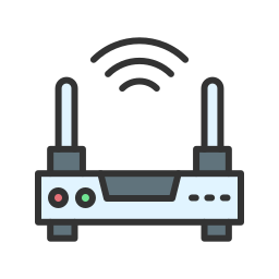 dispositivo router icona