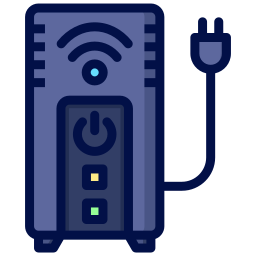 alimentation électrique ininterrompue Icône