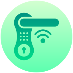 Smart door icon