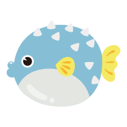 рыба фугу иконка