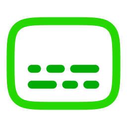 字幕 icon