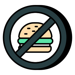 No burger icon