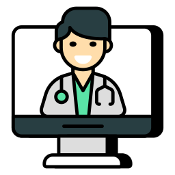 온라인 의사 icon