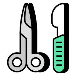 Medical tool icon