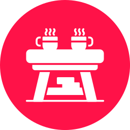 mesa de centro icono