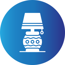 Desk lamp icon