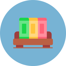 Book shelf icon