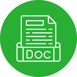 formato de archivo de documento icono