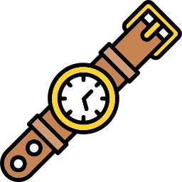 reloj de pulsera icono