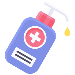 Hand sanitizer icon