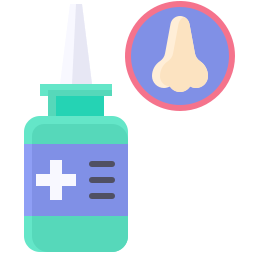 Nasal spray icon