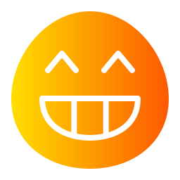 Grinning icon