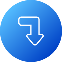 Down arrow icon