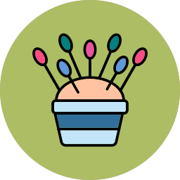 Pin cushion icon