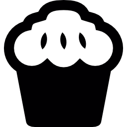 hornear muffin icono