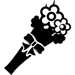 daisy bouquet icon