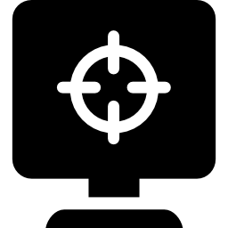 computer hackerato icona